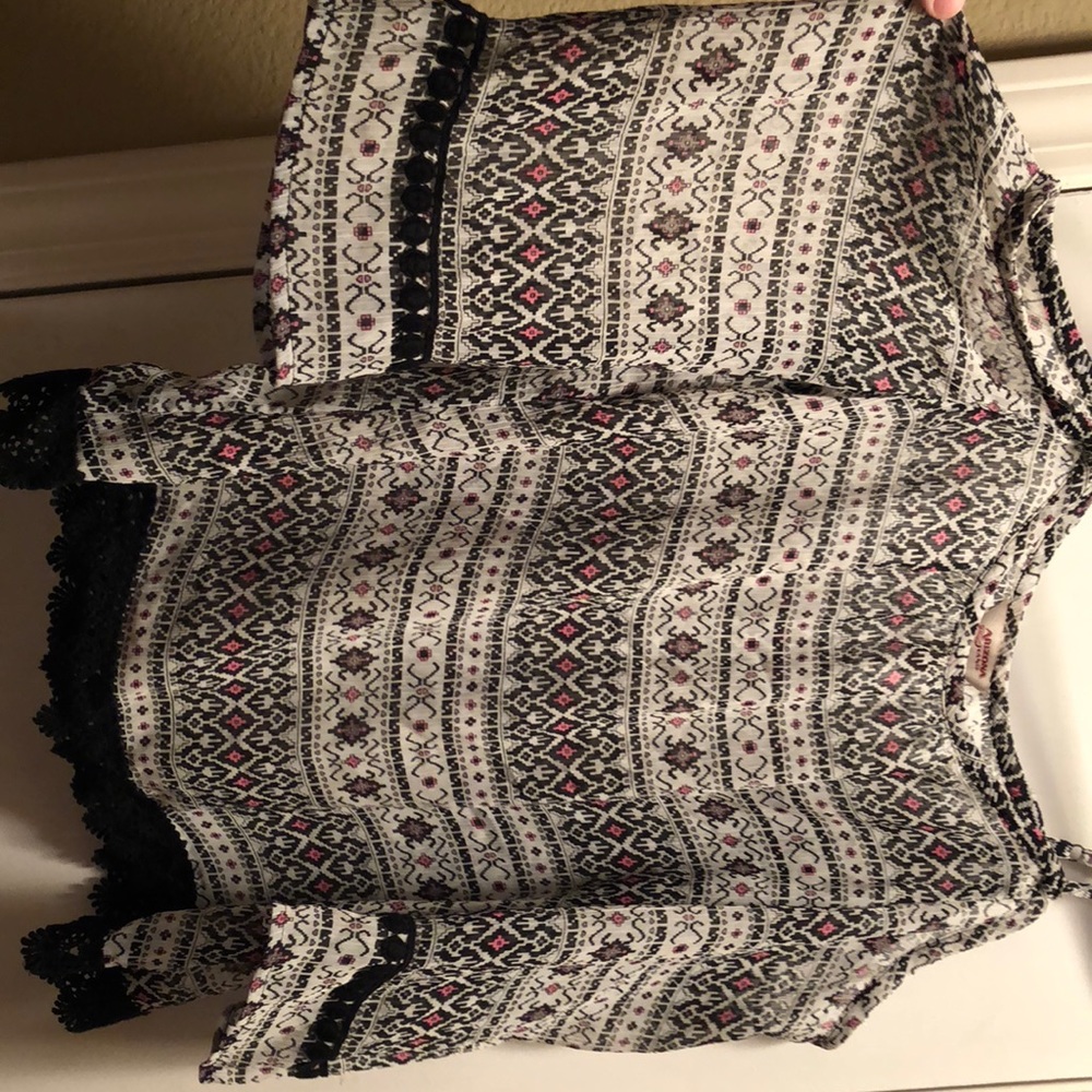 Spaghetti strap cute blouse